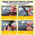 Rear Wiper Arm & Blade for Chrysler Town & Country Dodge Grand Caravan (2012–2016)