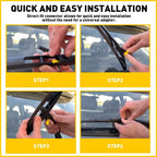 Rear Wiper Arm & Blade for Chrysler Town & Country Dodge Grand Caravan (2012–2016)