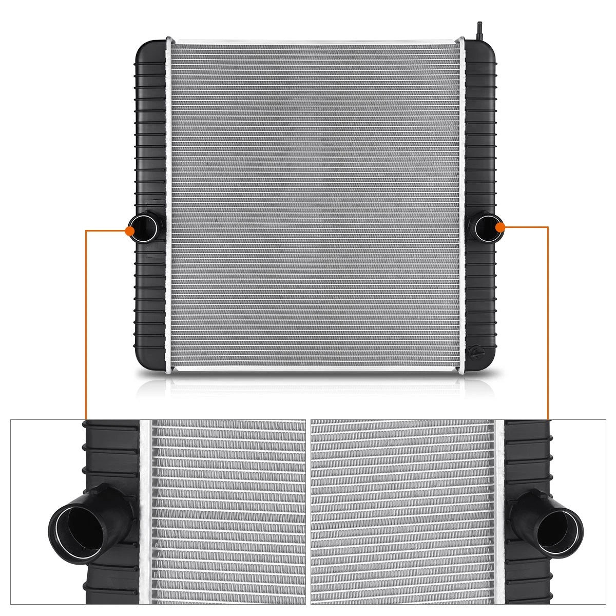 Black Housing Clear Corner Headlight for Suburban/Avalanche (2007–2014)