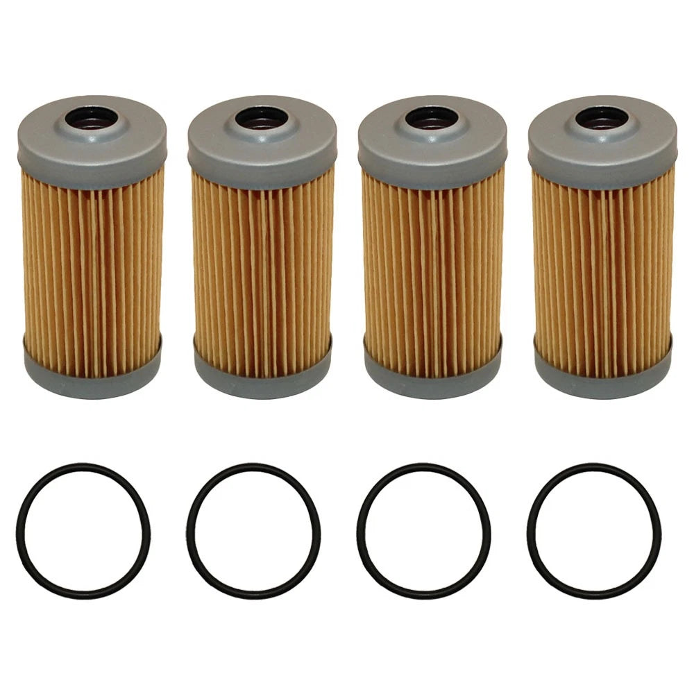 Set of 4 Fuel Filters for John Deere (Replaces AM879317)