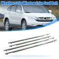 Set of 4 Weatherstrip Window Trim Seal Belts for Honda CR-V (2007–2011)
