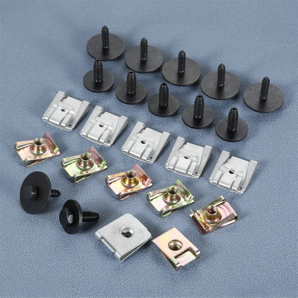 24 x Engine Undertray Fixing Screws for Benz W211 (2003-2009)