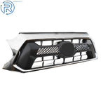 Front Upper Grille for Toyota Tacoma (2012-2015) Black with Chrome Trim