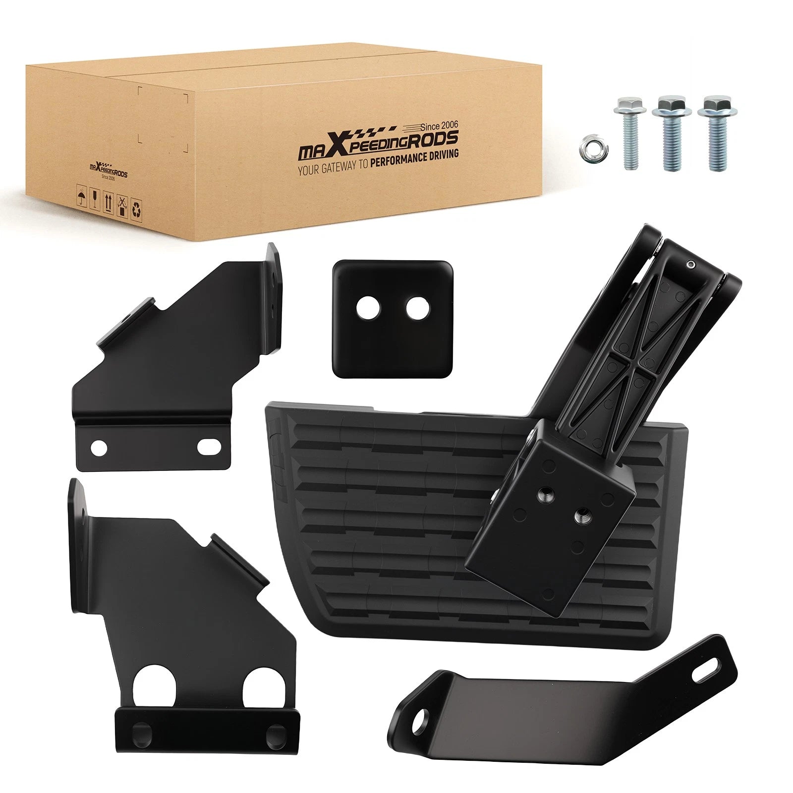 Folding Tailgate Step for GMC Sierra 1500 (2019–2023) Aluminum