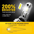 H7 LED Headlight Bulb Kit for High Low Beam (44W 3000LM 6500K)