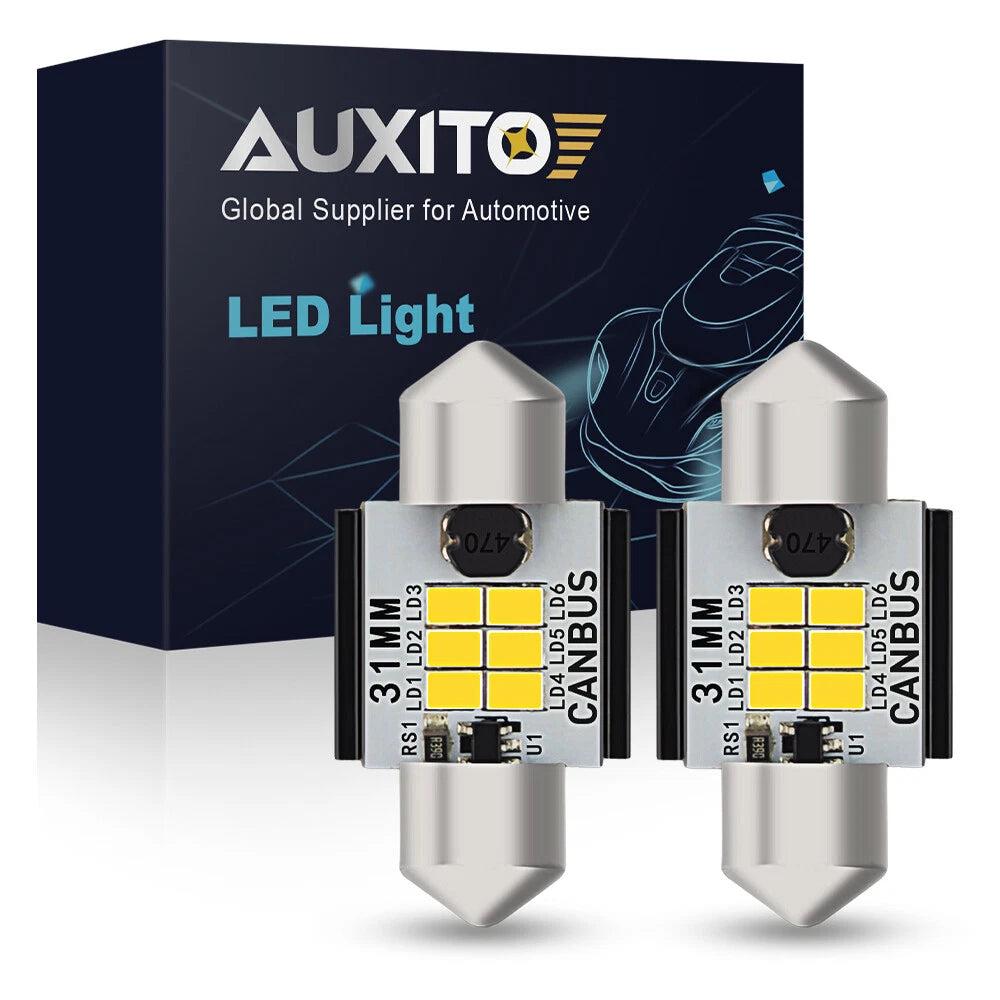 31MM LED Interior Dome Light Bulb for Toyota Camry, Corolla, Tacoma