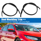 2 Pcs Sealing Strips for Honda Civic (2012–2015) No. 74306TR0A11/74316TR0A11