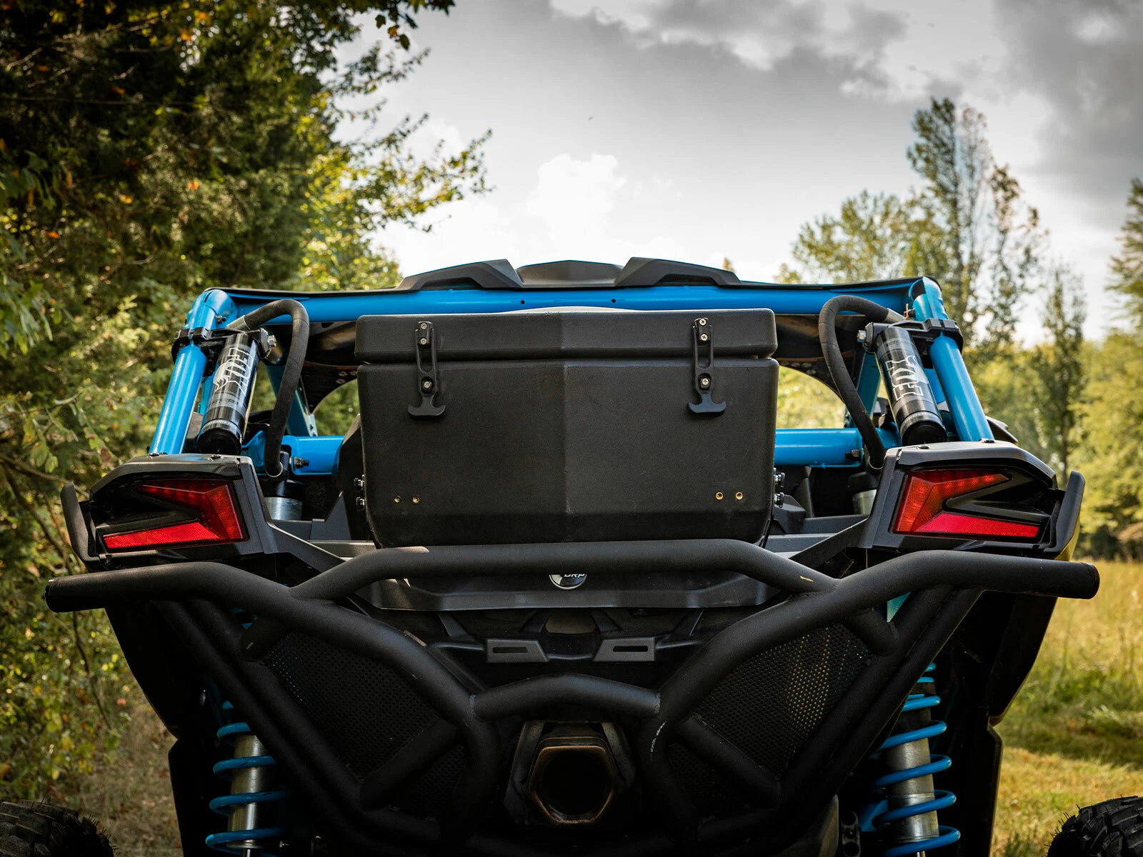 SuperATV Heavy Duty Rear Cargo Box for Can-Am Maverick X3 (2017–2023)