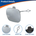 Tow Hook Cover for Mercedes GLB X247 (2019–Present) No.A2478857700 Silver