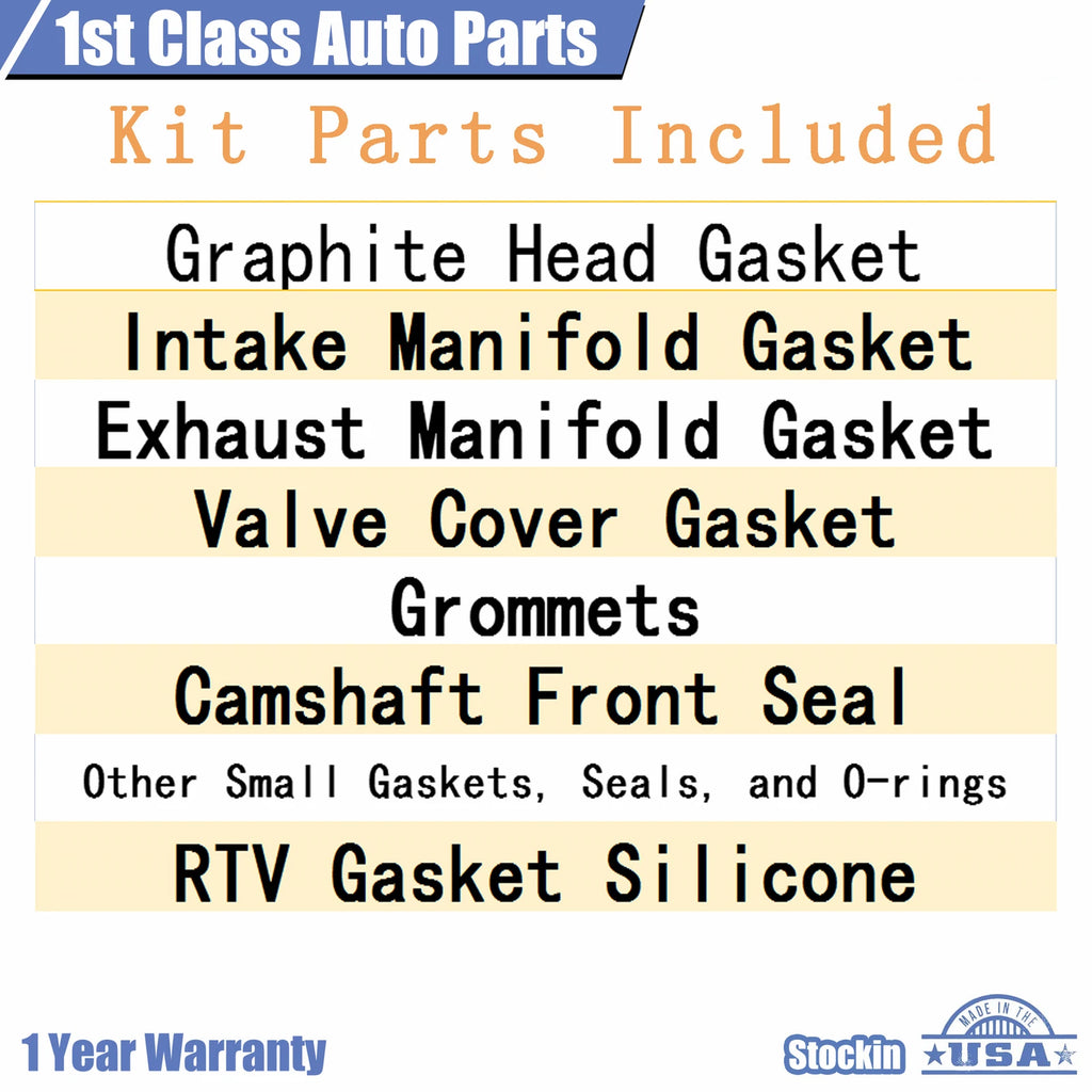 Cylinder Head Gasket Set for Toyota Pickup 4Runner (1985-1995)