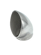Air Cleaner Scoop Frog Mouth Polished for 2-5/8 Inch Carburetors