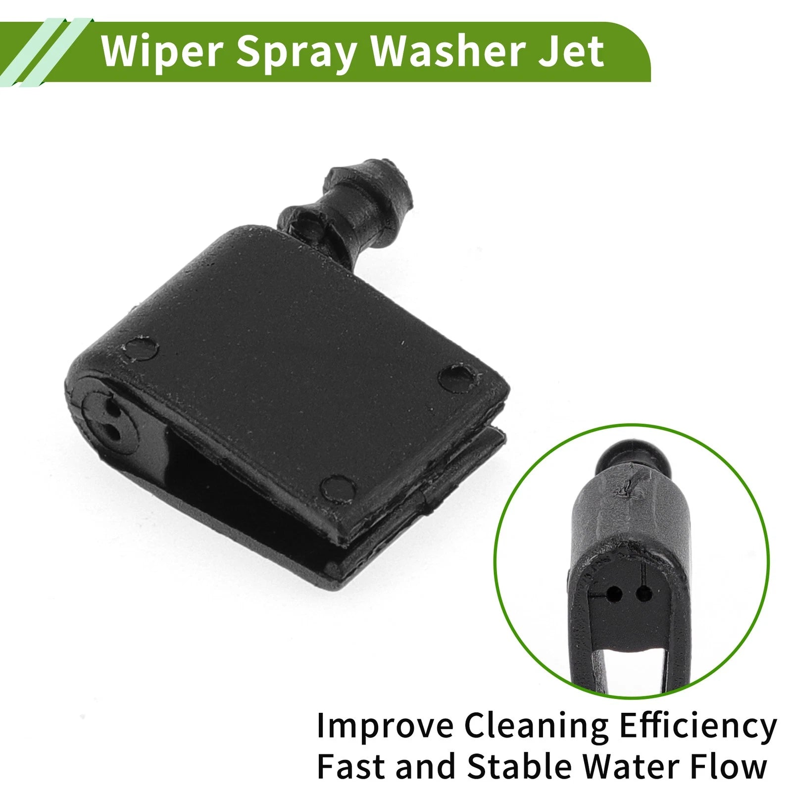 2X Windshield Washer Nozzle for Mercedes-Benz Sprinter 2500 (No.A0008604547)