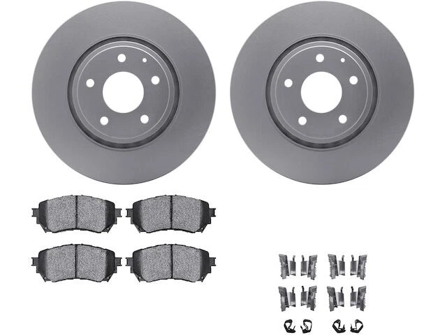 Front Brake Pad and Rotor Kit for Mazda 6 (2018–2021) ZM717CT