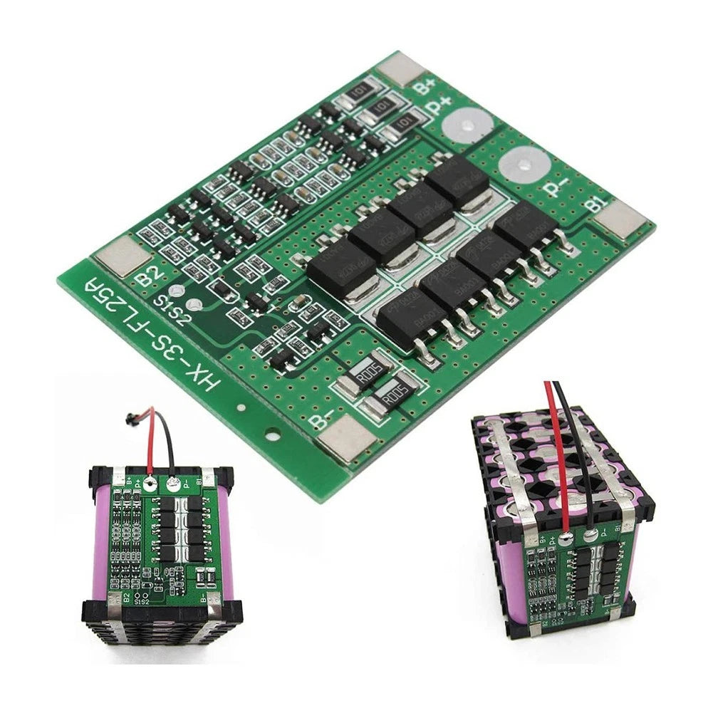 PCB Protection Board Step Up Boost 12.6V 25A 3S for Automotive Accessories