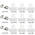 Lifting Eye Bolt M6 for A4 (316 Marine Stainless Steel) (39mm Height)