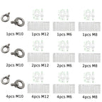 Lifting Eye Bolt M6 for A4 (316 Marine Stainless Steel) (39mm Height)