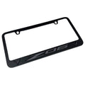 License Plate Frame Black OEM Style for Chevrolet Corvette C8 Z06 (2020–2024)