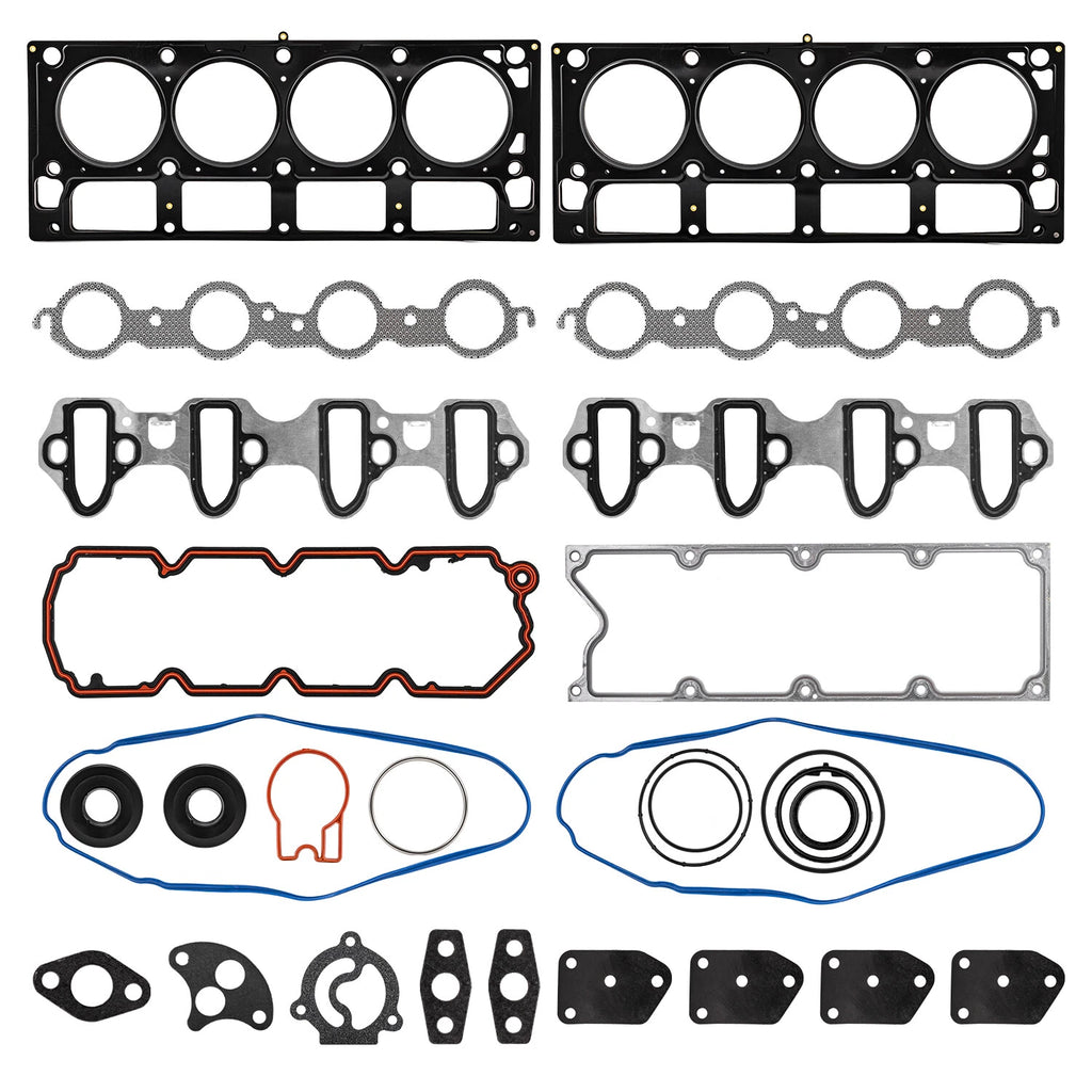 Head Gasket Kit for Chevy GMC Buick Cadillac 4.8L 5.3L (HS26191PT-1, HS26190PT-2)