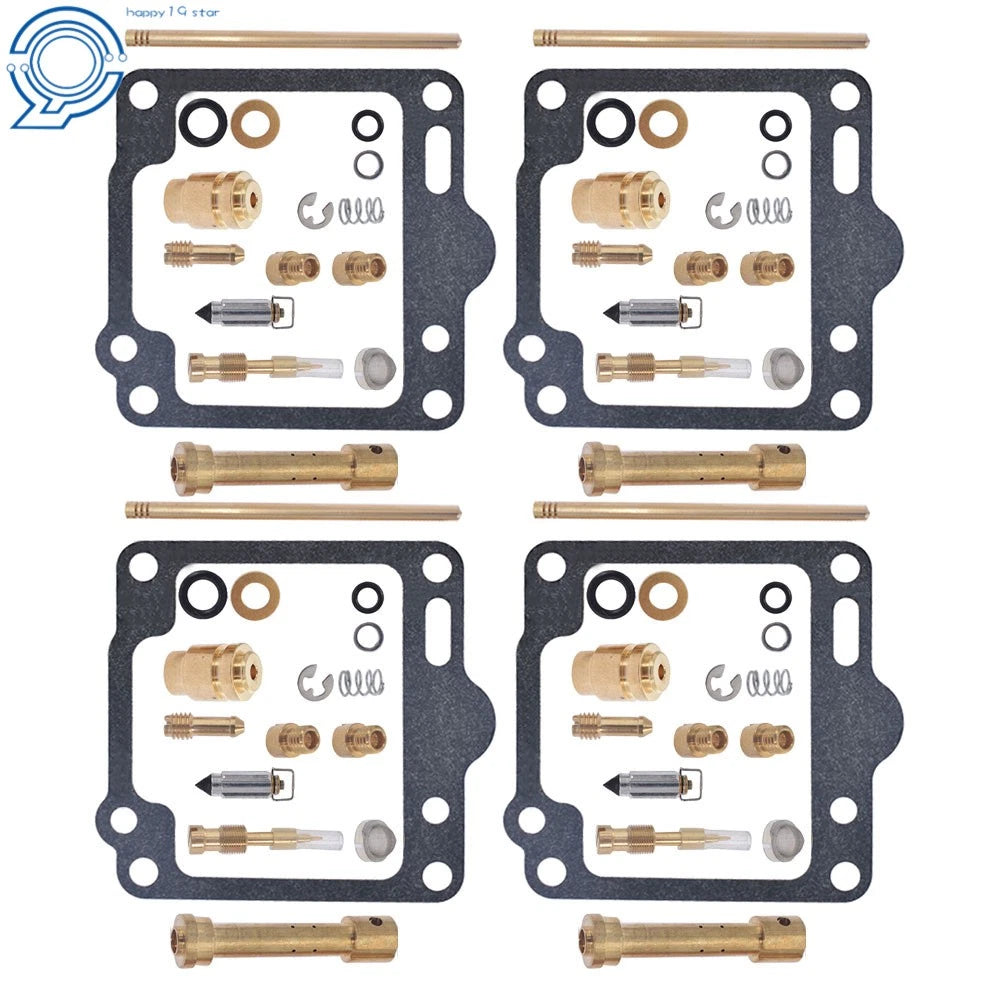 Set of 4 Carburetor Repair Kits for Suzuki GS650E GS650G GS650GL (1983–1989)