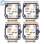Set of 4 Carburetor Repair Kits for Suzuki GS650E GS650G GS650GL (1983–1989)