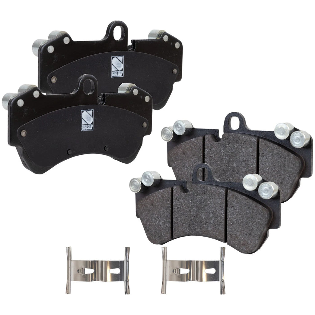 Brake Disc Rotors and Pads Kit for VW Porsche Cayenne, Touareg