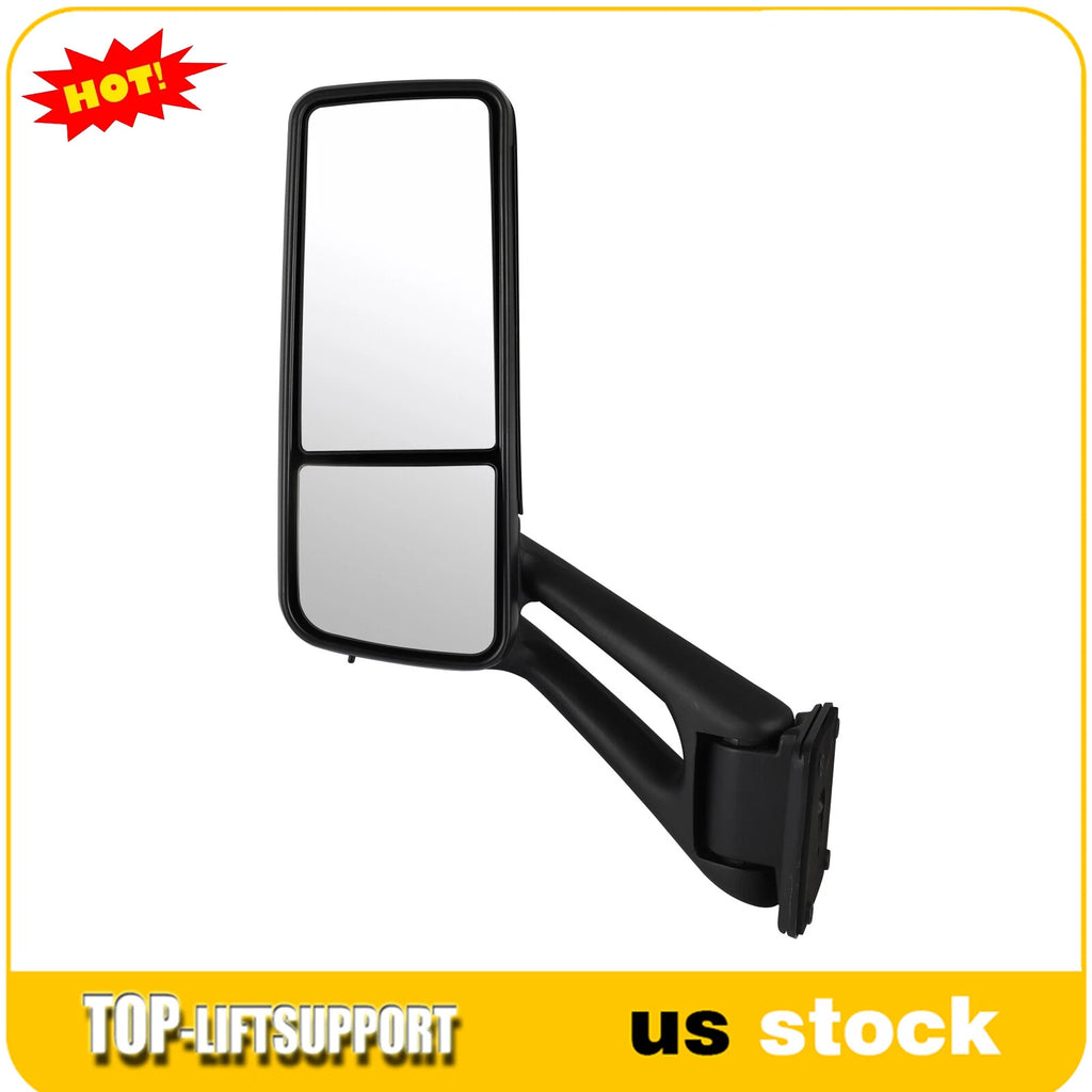 Left Driver Side Door Mirror for Peterbilt 579 (2012–2020) Black