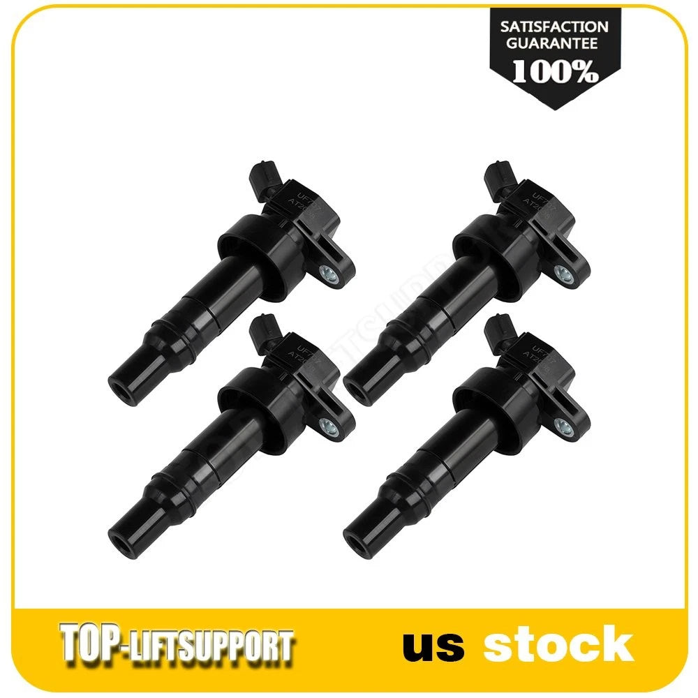Set of 4 Ignition Coils for Kia Forte5 (2014–2016) 1.6L