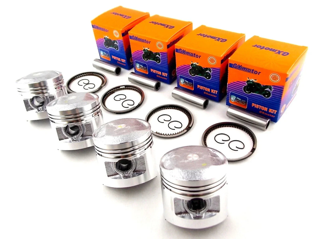 0.5mm O/S Piston Set with 56.5mm Rings & Pin Clips for Honda CB500/K (71-73)