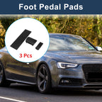 3 Pcs Automatic Foot Accelerator Pedal Covers for Audi A4 A5 A6 Q5 (2014–2020)