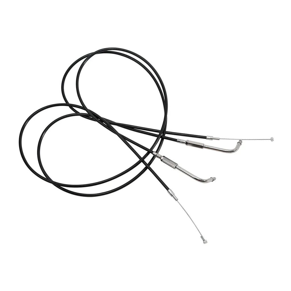 Throttle Cables 150cm 59" for Harley Sportster 883 XL883 XL1200 (2004-2023)