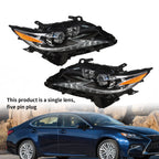 Left & Right Headlight for Lexus ES350 ES300H (2016–2018) Halogen LED DRL Projector