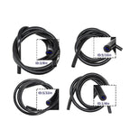 Set of 4 Vacuum Tubing Hose Lines 5/32 1/4 5/16 3/8" 5FT 130PSI