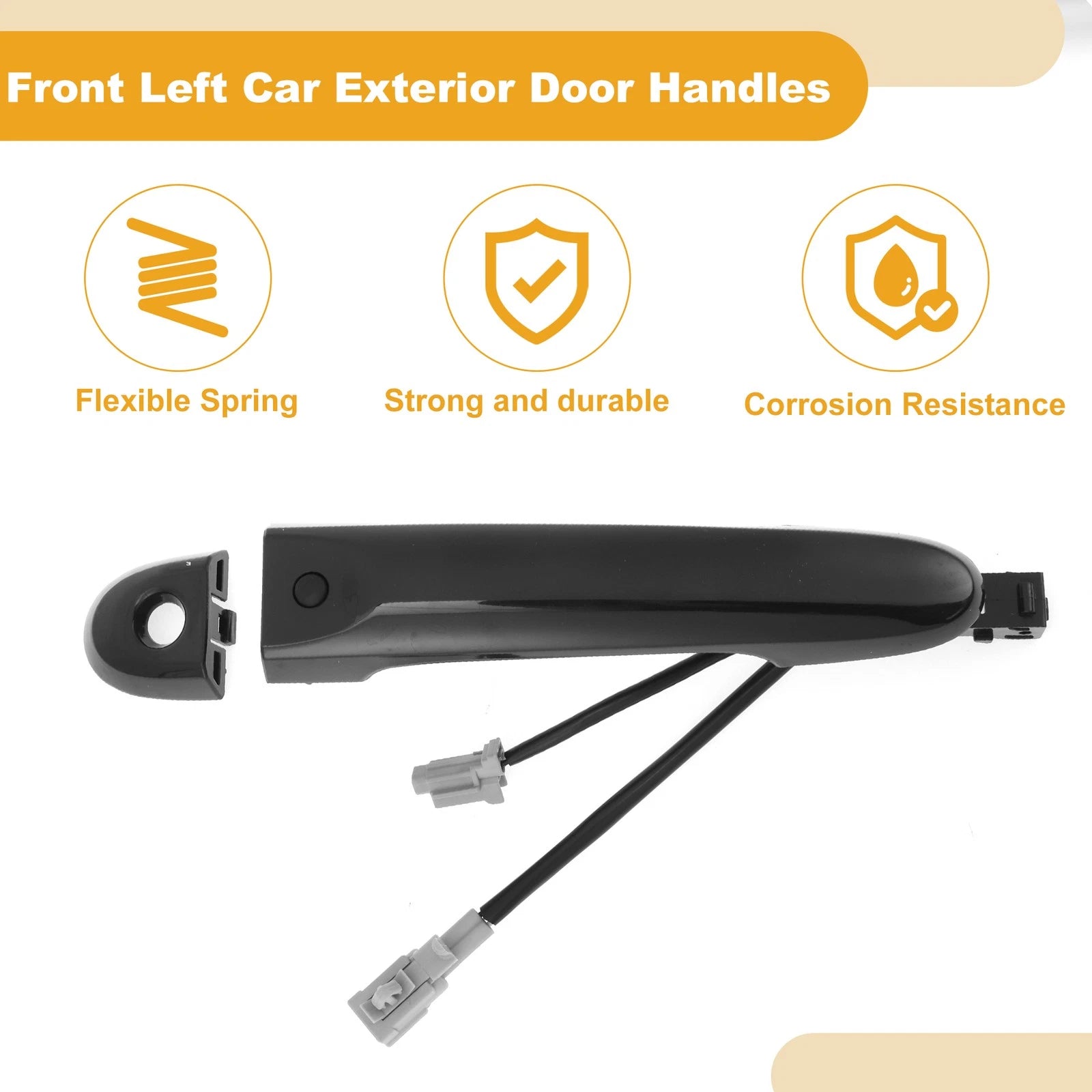 Front Driver Side Door Handle No. 806443WC2A for Nissan Versa (2007–2019)