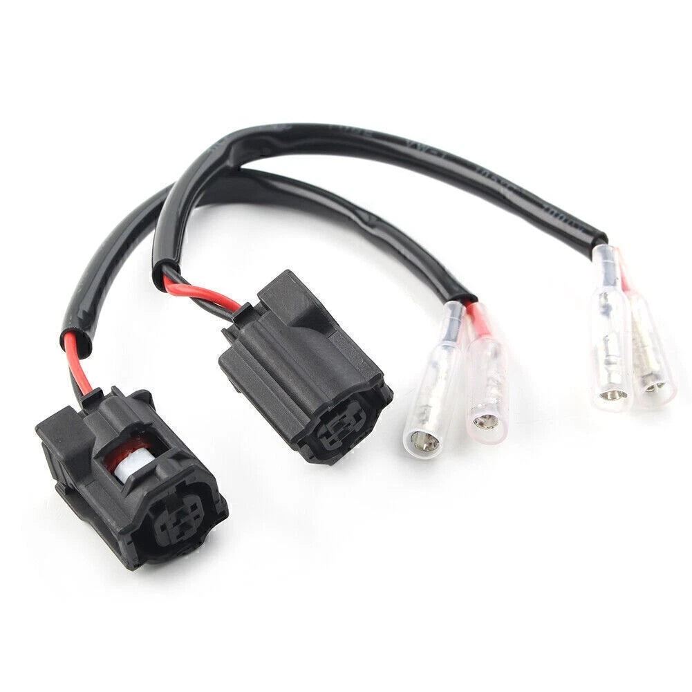 2X Connector Harness Adapter Wire with Protective Sleeve for Yamaha MT10 (2016–2023)