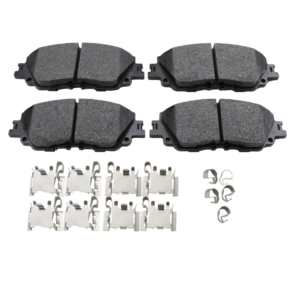 Akebono ProACT Front Ceramic Brake Pads for Lexus UX250, Toyota RAV4, Avalon, Camry (2019–2023)