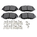 Akebono ProACT Front Ceramic Brake Pads for Lexus UX250, Toyota RAV4, Avalon, Camry (2019–2023)