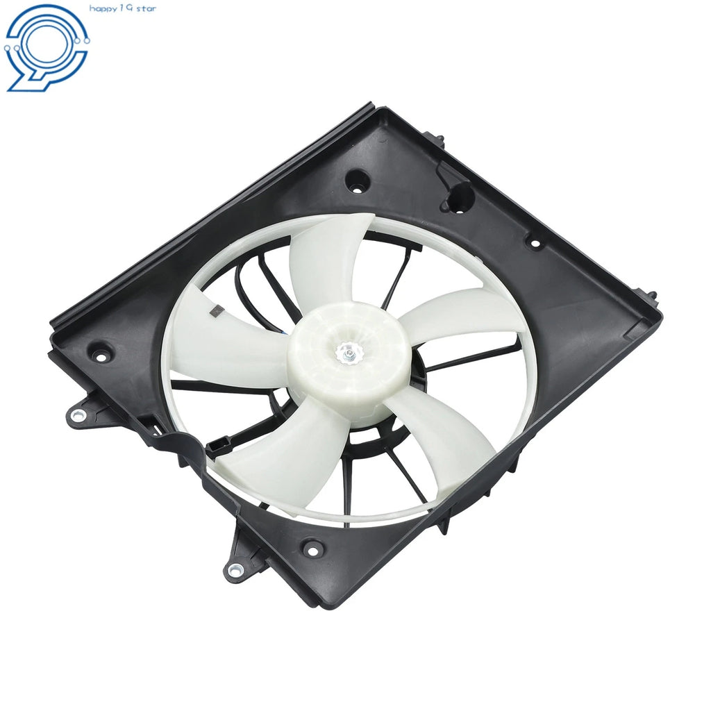 Left Radiator Cooling Fan Assembly w/ Shroud for Honda Odyssey (2018–2023) 190155MRA01