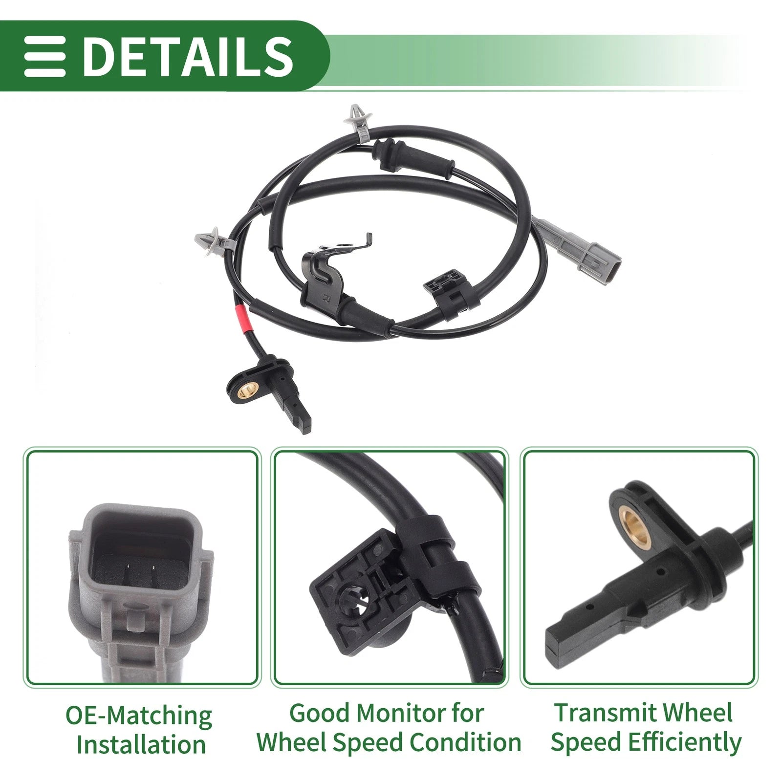 ABS Wheel Speed Sensor No. 58940S1010 for Hyundai Santa Fe (2013–2018)