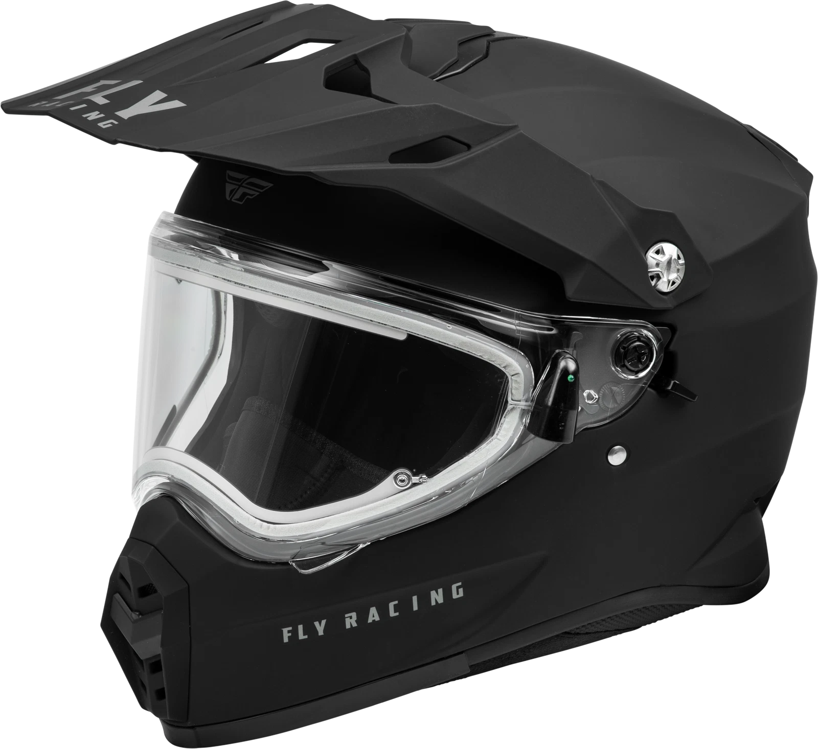 Fly Racing Trekker CW Solid Helmet Matte Black Medium for Snow (2023–2023)