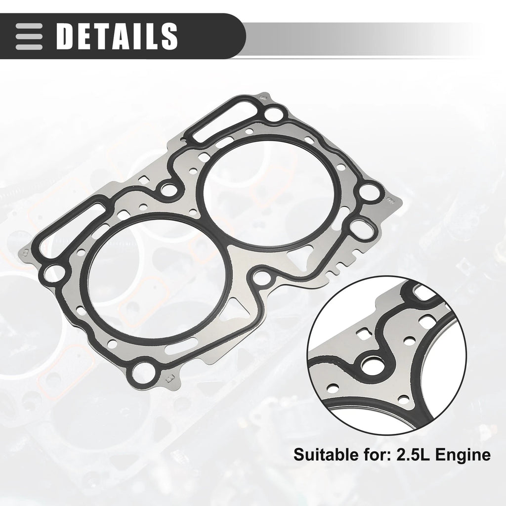 2 Pcs Cylinder Head Gasket for Subaru Forester 2.5L (2006–2013) No. 11044AA770