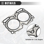 2 Pcs Cylinder Head Gasket for Subaru Forester 2.5L (2006–2013) No. 11044AA770