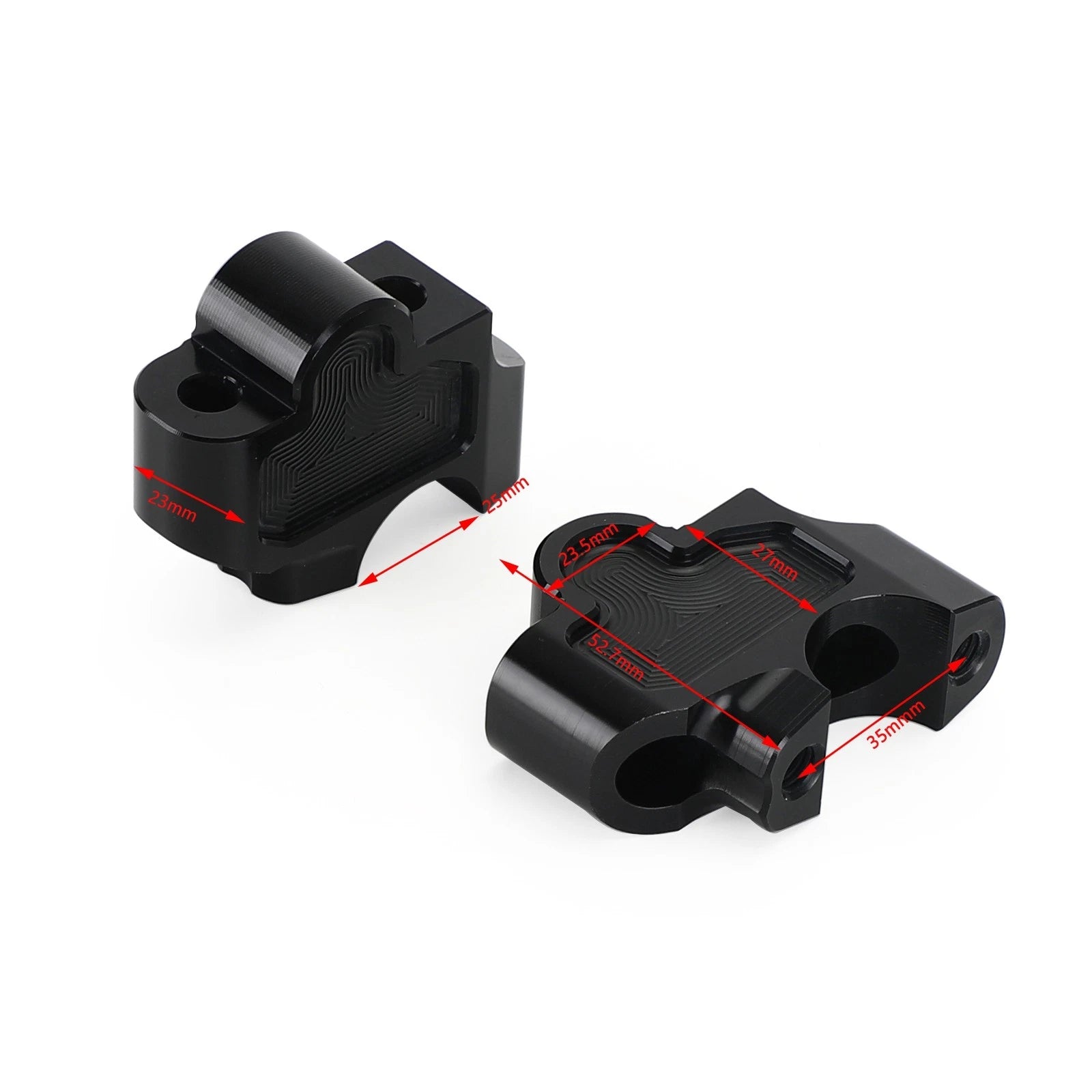 Aluminum Handlebar Risers Clamp for Honda CMX Rebel 300 500 1100 (2017–2021)