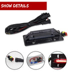5X Smoke Red LED Front Grille Lights for Ford F150 (2021–2023)