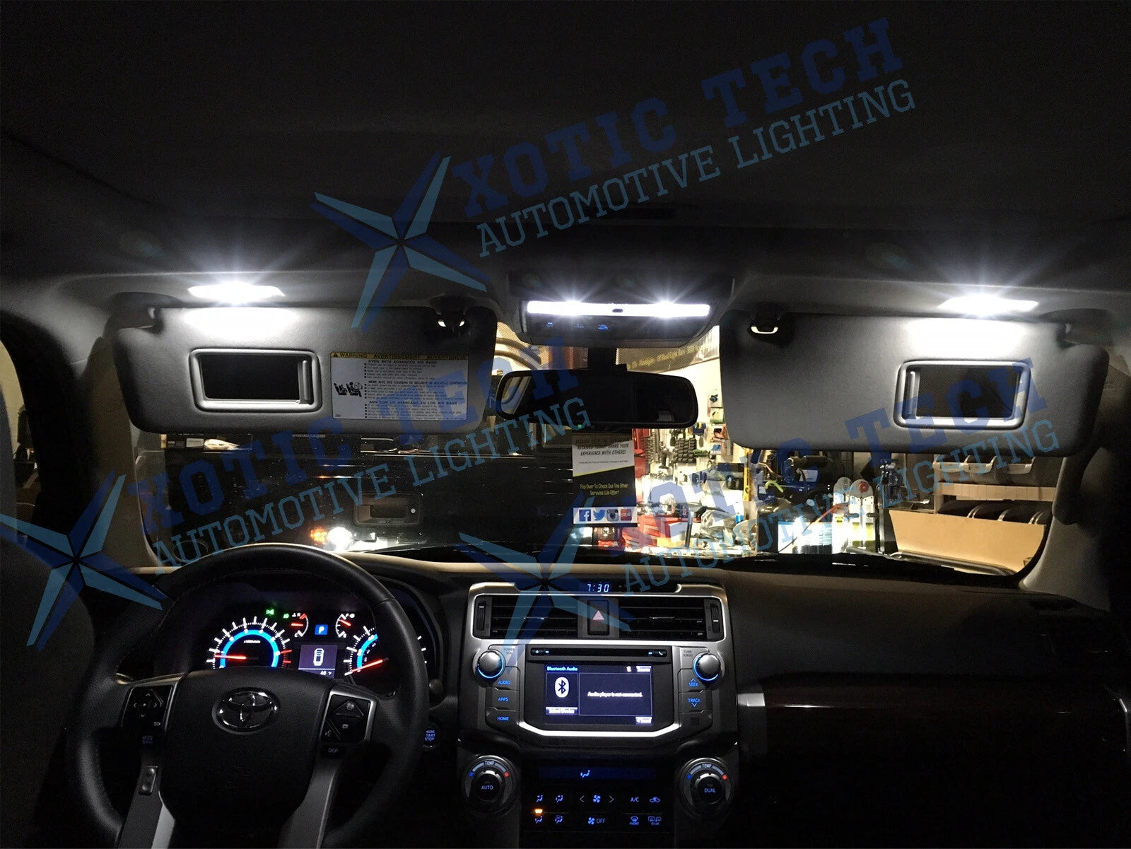 8-Light White LED Interior Light Package for Honda Civic (2006-2012)