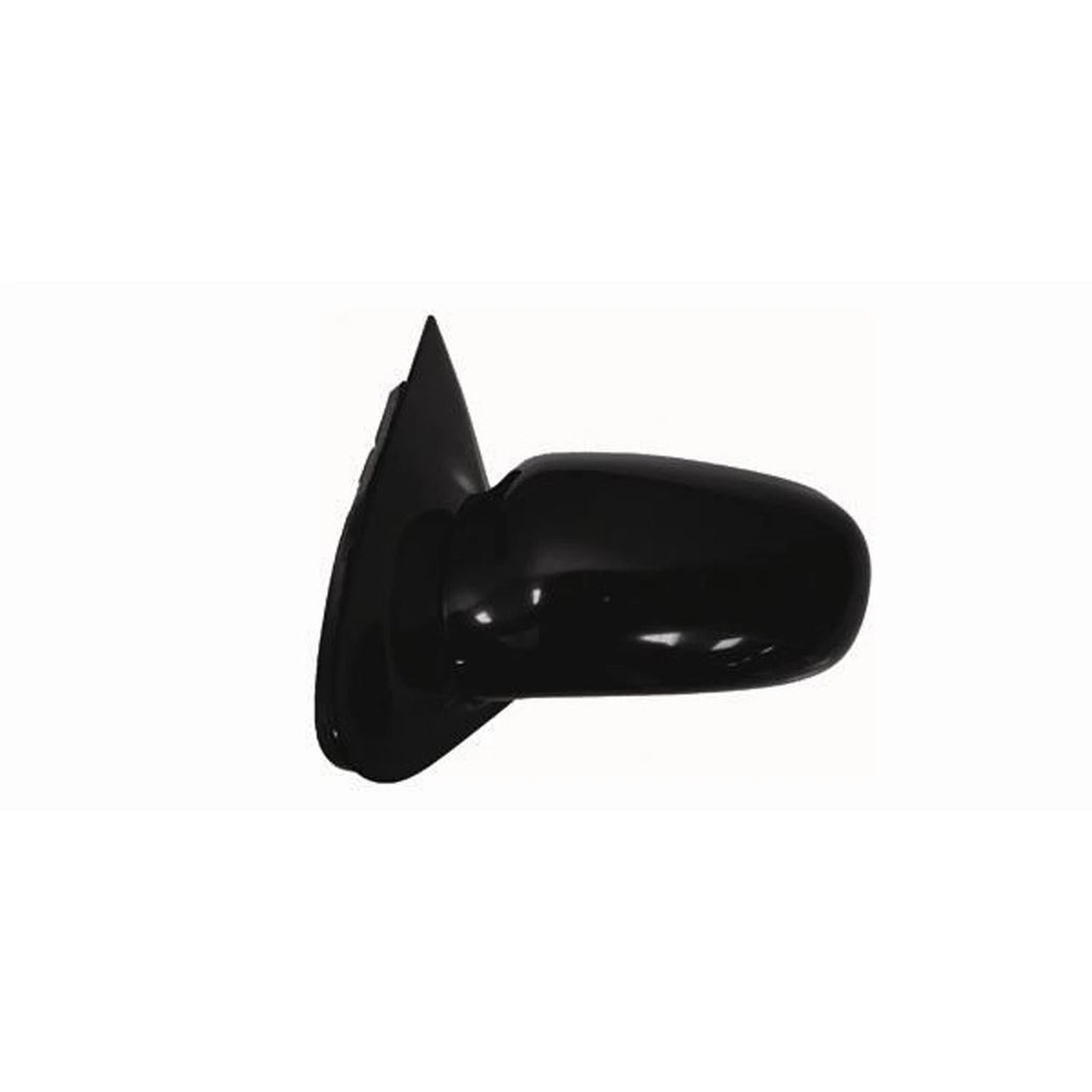 Replacement Black Gloss Driver Side Manual Door Mirror (See compatibility Chart)