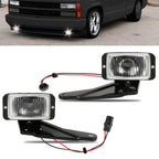 Fog Lights for Chevrolet C1500 C2500 K1500 K2500 (1988–2000) Chrome