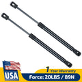 Gas Struts for Leer Camper Topper Side Window Toolbox (12 Inch, 20Lbs)