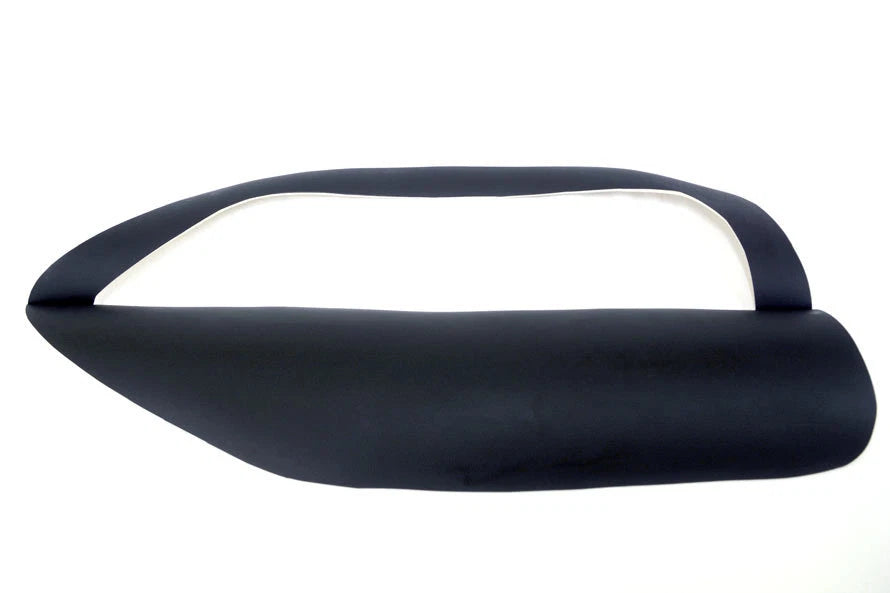 Door Panel Insert Cards for Ford Mustang (2005–2009) Black Leather Synthetic