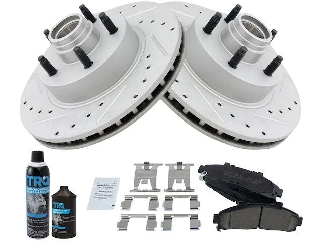Front Brake Pad and Rotor Kit for Mazda B4000 RWD (1998–2000) SY575HN