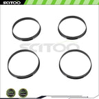 Set of 4 Wheel Hub Centric Rings ID-72.56 OD-74.1 mm for